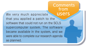 Comments from users