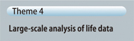 Large-scale analysis of life data