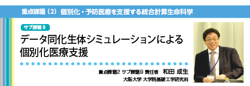 データ同化生体シミュレーションによる個別化医療支援